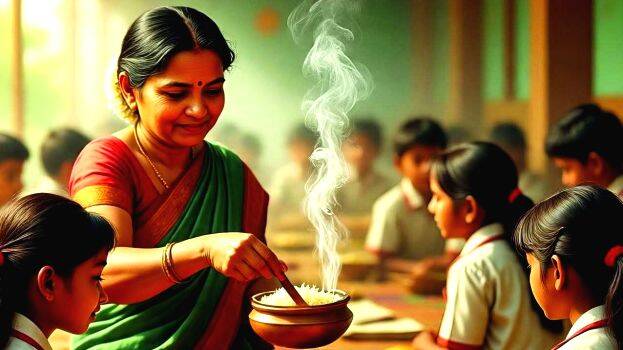 ശമ്പളം കൂട്ടിക്കിട്ടാതെ സ്കൂൾ പാചകത്തൊഴിലാളികൾ