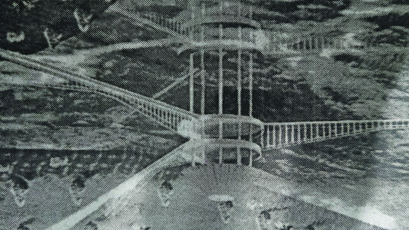 ത്രിവേണി സംഗമം തൂക്കുപാലം: അവഗണനയിലായ വികസനസ്വപ്നം