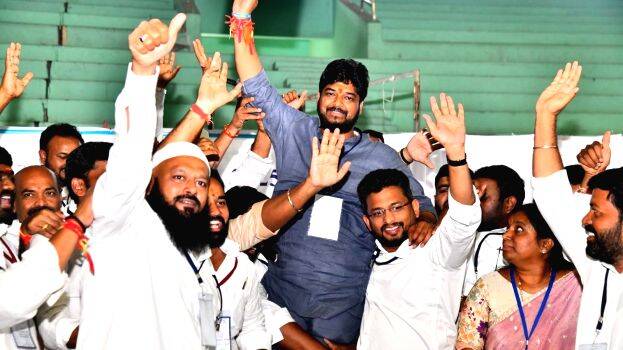 തെലങ്കാനയിൽ കോൺഗ്രസിന് ആശ്വാസം, ജൂബിലി ഹിൽസ് ‘കൈ’പ്പിടിയിൽ